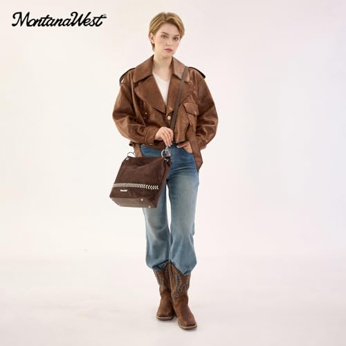 Purses for Women Hobo Bags Slouchy Shoulder Bag Tote Handbags | Stylish for Everyday Use, Zip-top Closure, Back Anti-theft Pocket, 3 Inner Pockets, Comfortable Wide Strap for Dating Errands - color: Y-coffee