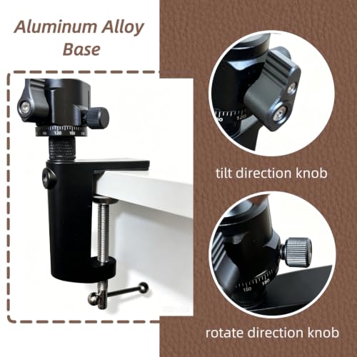 Walnut Stitching Pony 360° Rotation Table Horse Clamp for Leather Sewing - color: type 1