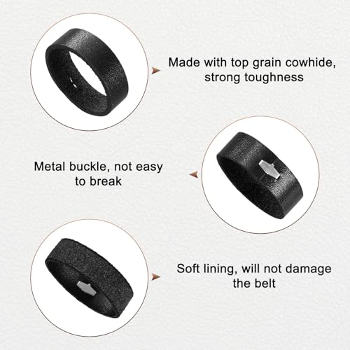 M METERXITY Loop Keeper Accessories, Belt Loop Keepers Use for Holding Extra Length Straps