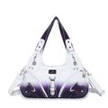 Angelkiss Hobo Purses and handbags for Women Satchel Handbag Women Purses Large Daily Shoulder Bags - color: 7028purple