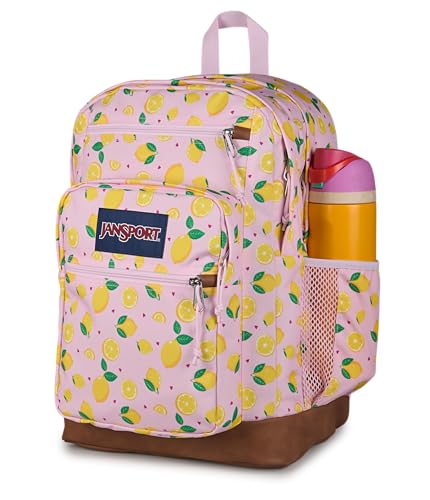 JanSport 34L Cool Backpack – 15-inch Laptop Sleeve, Lemonade Stand - color: Lemonade Stand Pink