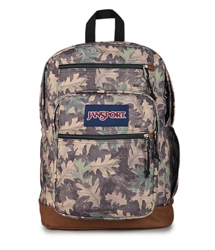 JanSport 34L Cool Backpack – 15-inch Laptop Sleeve, Woodland Camo - color: Woodland Camo