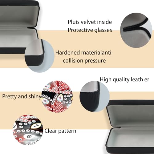 Diamond Painting Glasses Case - color: Flower 1