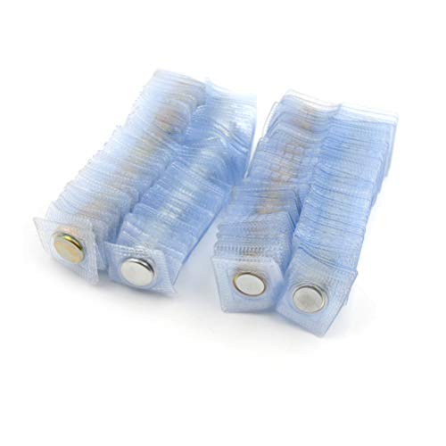 10 Sets Magnetic Snap 13mm 15mm 18mm 20mm Sew in PVC Hidden Purse Closure Fastener - size: 18mm(3/4")