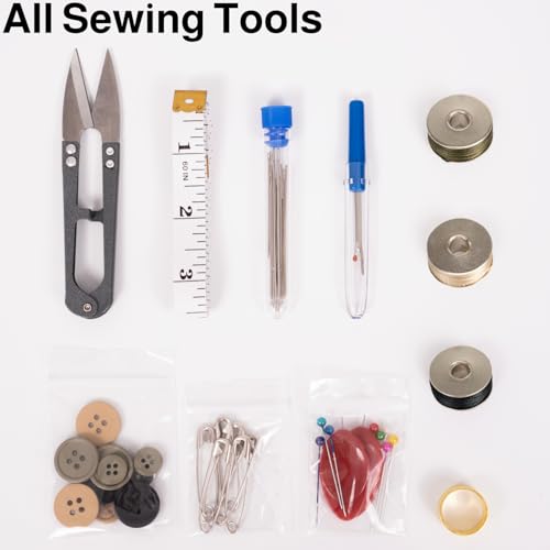Military Sewing Kit, Army Survival Sewing Kit with Buttons for Men, Women | Small Repair Sewing Tools with Zipper in Nylon Case Basic for Home, Outdoor, Tactical EDC Sew Kit, Sewing Kit for Adults - color: Coyote, size: 1 Pack
