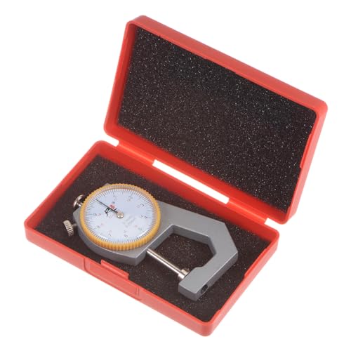 HARFINGTON Dial Thickness Gauge 0-20mm 0.1mm Mechanical Thickness Tester