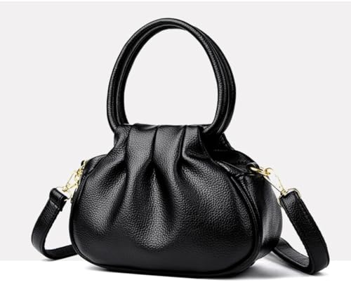 Slouchy Crossbody Bags Women Small Cross Body Hobo Crescent Shoulder Purses PU Leather Travel Dumpling Cloud Bag Handbags - color: A Khaki