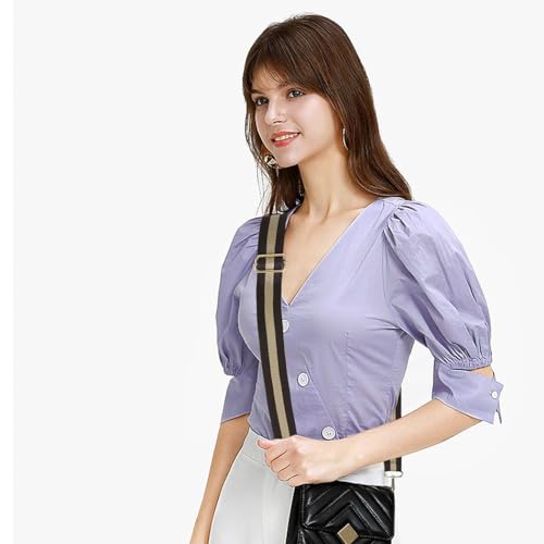 Lekesky Purse Strap Replacement Crossbody Purse Strap for Women… - color: 1.5 Inch - Coffee & Earth
