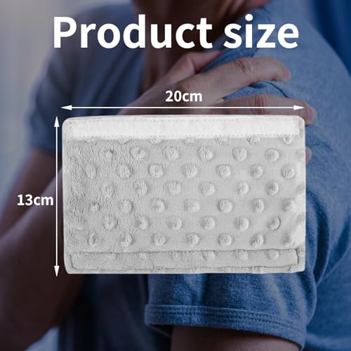 1 PCS Cushioned Arm Sling Padding for Neck,Slim Sling Pad Neck Shoulder Strap Cushion for Wrist Hand Injury Support Strap Padded Women Men (Gray) - color: Gray