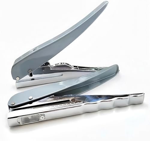 Single Hole Punch, Heavy Duty Hole Puncher Handheld Paper Puncher Small Hole Punch for Crafts Cards Paper Tags Scrapbook-5/16 inch (8mm) - size: 5/16 inch (8 mm)