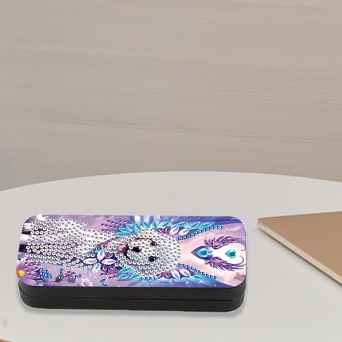 Diamond Painting Glasses Case - color: Dog