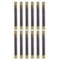 uxcell 12Pcs Metal Internal Flex Frame, 15cm/5.9" Coin Purse Frame Handbag Hinges Clip for Wallet Bag DIY Craft Sewing Purse Making, Bronze - size: 5.9"