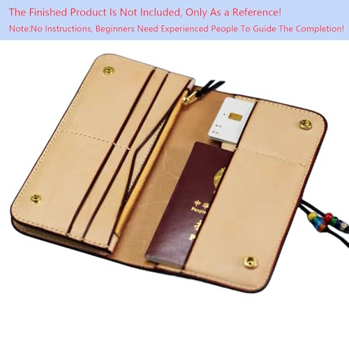 RIVEENY Leather Templates for Passport Holder Women/Men,Acrylic Leather Patterns Templates for Snap Passports Cover Passport Wallet Holders (AAB-305)