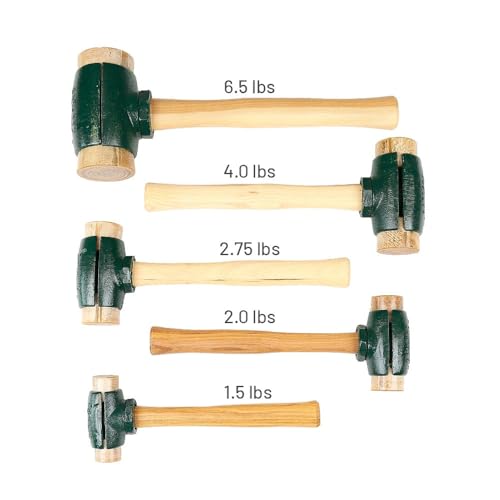 Garland Split Head Rawhide Hammer - size: 2.75 lbs