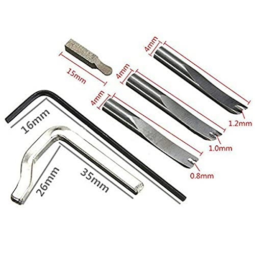 Multifunction Adjustable Leathercraft Stitching Groover Skiving Edger Beveler Leather Working Tools Kit