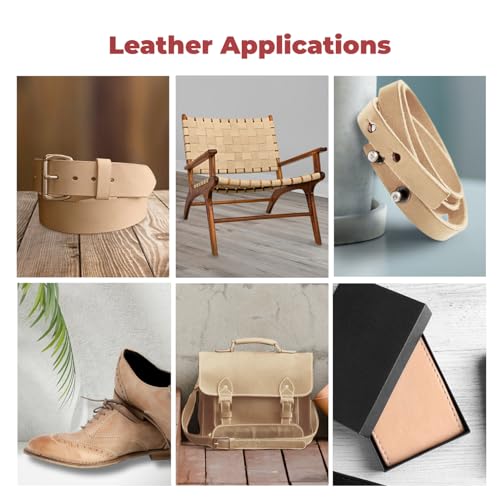 ELW Leather Strap, 10-11 Oz, 1.25 inch wide x 72", Cowhide Veg Tan Leather Belt Blank, Leather Strips, Tooling Leather, Tan Straps for Crafts, Belt Making & Crafting Blank Hide - color: 10-11 Oz. (4-4.4mm), size: 1-1/4"x72"