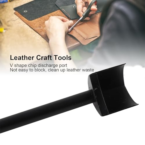 KIMISS V Shape Cutter Punch for Crafting Strap Belt DIY Craft Handwork Project Leather Tools Professional Accessories (25mm), KIMISSox0m2hw8d4-11 - size: 25mm