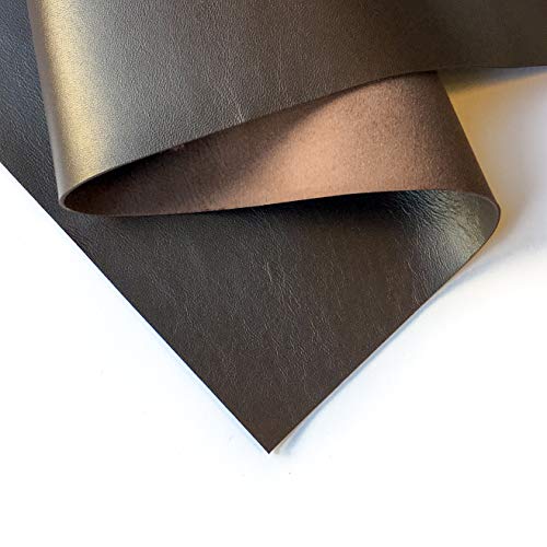 Real Dark Brown Leather Material: Genuine Chocolate Brown Lambskin Leather Sheet for Crafting, Sewing and Personalized Leather Projects (Dark Chocolate, 10x10In/ 25x25cm) - color: Dark Chocolate, size: 10x10In/ 25x25cm
