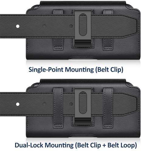 COANJIUN Holster for Samsung Galaxy A17 Cell Phone Holder with Belt Clip