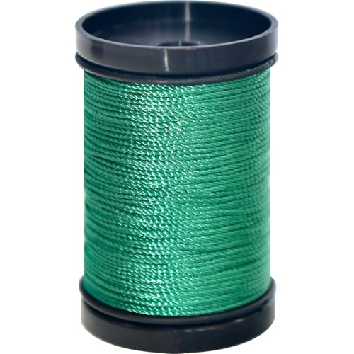 30 Yards Heavy Duty Extra Strong Upholstery Nylon Sewing Thread for Machine, Home, Hand, Craft, and Denim Leather，Color：Green - color: Green