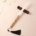 KYMY Xuan Paper Wooden Knife, Delicate Paper-cutting Tool for Artists, Creaser Letter Cutter for Crafts Stationery, Chinese Calligraphy Opener for Writing/Drawing Supplies