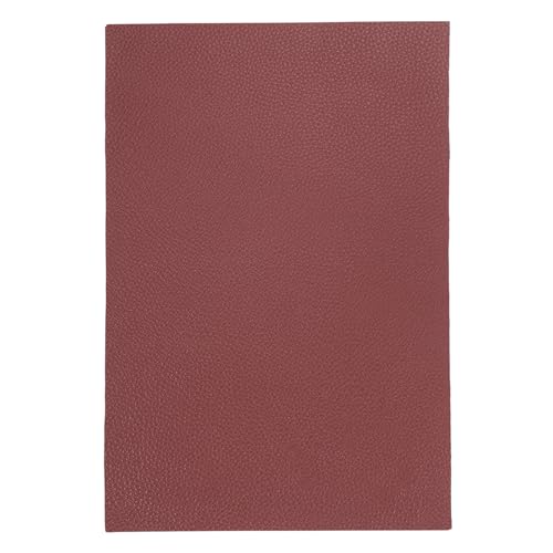 MECCANIXITY Top Grain Leather Sheet 11.8 x 7.9 Inch Natural Cow Leather 0.6mm Fabric Pieces for DIY Craft Furniture Office Belts Notebook Covers, Dark Red - color: Dark Red, size: 0.6mm
