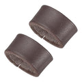 PATIKIL Leather Loop Keeper, Leather Loops Belt Keeper Loops Retainer Straps Replacement, - color: Coffee, size: 0.7"/0.9"