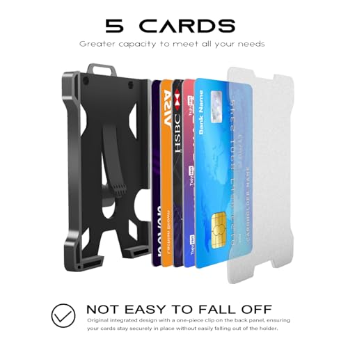 ID Badge Holder with Retractable Clip, Credit Card Holder, Keychain Wallet, Name Badge Holders, Business Card Holder, and Money Clip for Men and Women (Khaki) - color: Khaki