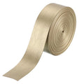 uxcell 5 Yard 25mm PU Faux Leather Strips, Fold Over Leather Strap Roll Double Sided Faux Supplies for DIY Craft Projects, Gold - color: Gold, size: 25mm