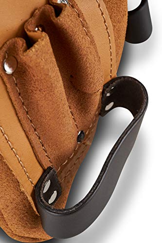 AWP Tool Pouch, Electrician Tool Pouch, Premium, Professional Multi-Pocket Organizer - size: 3 Pack, style: 10 Pocket Classic Leather Tool Pouch