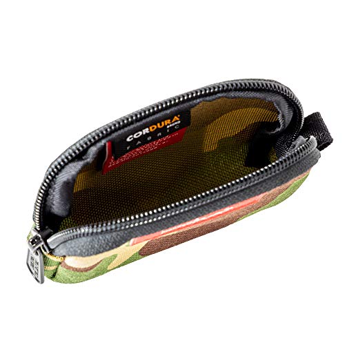 Manhattan Portage CORDURA® Coin Purse With Zipper Closure Pouch Eclectic Colors Credit Card ID Card Jewelry Keys Water Resistant Gift Everyday Carry - color: Camouflage