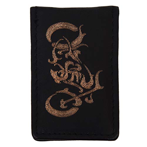 Men's New Leather Strong Magnetic Money Clip (Motorcycle) - color: Motorcycle