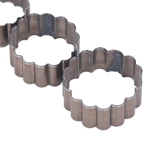 5PCS Flower Shape Leather Cutting Dies Set, Punching Die for DIY Craft Projects Handicrafts Art
