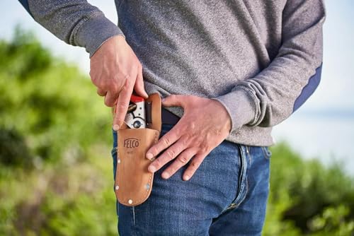 Felco F910 Leather Holster - style: Leather