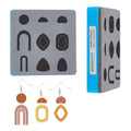 SUPERDANT Bohemian Pattern Leather Die Composable Earrings Wooden Die Cutter Leathers Cutting Dies DIY Art Crafts Leathers Dies Cutter for Men Women Leather Making for Handmade Lover Gifts - style: Bohemian Earrings