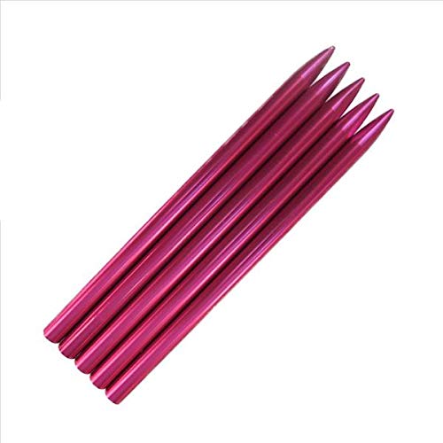 (5 Pack) of 3 1/2" Pink 550 Type III Paracord FID, Lacing, Stitching Needles - color: Pink, size: 5 Pack