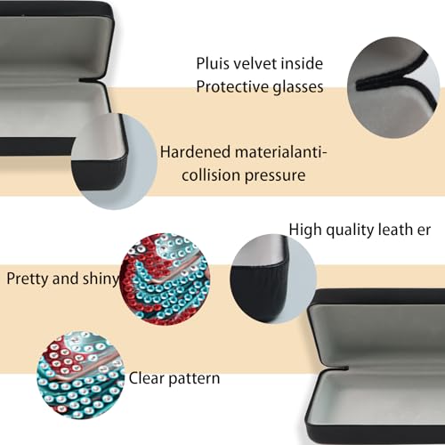 Diamond Painting Glasses Case - color: Elf
