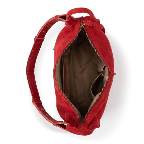 The Sak Los Feliz Hobo Purse - Premium Large Leather Women's Handbag for Everyday & Travel - Durable Purse With Zipper Pocket | Slouchy Relaxed Silhouette, Roomy Interior, Lightweight All-Day Carry, Fits Phone, Wallet & Tablet, Everyday & Travel Ready - c