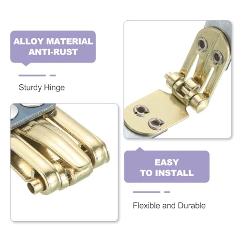 uxcell Metal Internal Flex Frames Kiss Clasp 2 Pcs 6.30" x 0.55" | Handbag Frame Hardware Accessories Bag Lock Clip for DIY Clutch Coin Purse Handmade Sewing Making Craft - size: 6.30" x 0.55"