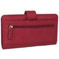 Julia Buxton Pebble Pik-Me-Up® Checkbook Keeper - color: Red
