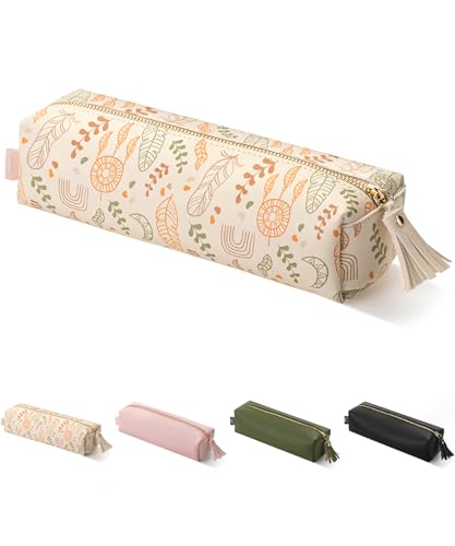 Mr. Pen- PU Leather Pencil Case, Boho Style - color: Boho