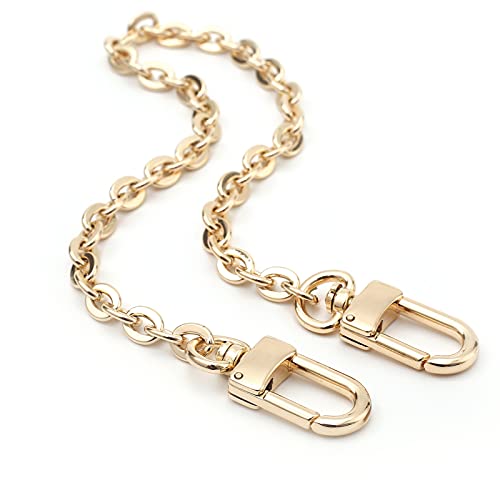 Xiazw Mini Copper Purse Chain Shoulder Crossbody Strap Bag Accessories Charm Decoration - color: Gold, size: 18''