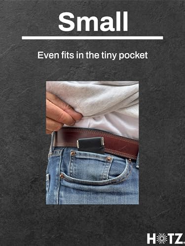HOTZ Pouch Case for Zyn & Nectr, Discreet Small Pocket Travel Container | Holds 7 pouches, a soft squeeze top and slim can alternative, gift for him, 2 pack - color: Black