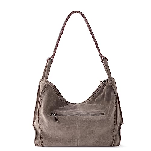 The Sak Los Feliz Hobo Purse - Premium Large Leather Women's Handbag for Everyday & Travel - Durable Purse With Zipper Pocket | Slouchy Relaxed Silhouette, Roomy Interior, Lightweight All-Day Carry, Fits Phone, Wallet & Tablet, Everyday & Travel Ready - c