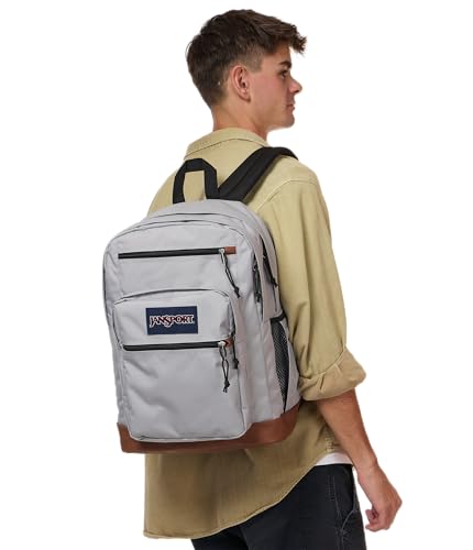 JanSport 34L Cool Backpack – 15-inch Laptop Sleeve, Grounded Grey - color: Grounded Grey
