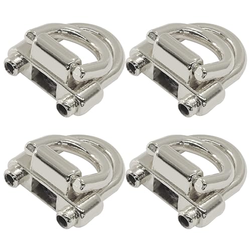 Jiozermi Purse Connector with D Ring - color: Silver