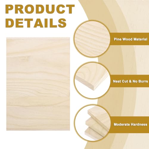 PATIKIL Wood Breaking Board Karate Martial Arts Boards Wooden Kick Board Training Accessory for Adult Taekwondo Punching Karate Practice Performing - size: 2.5mm