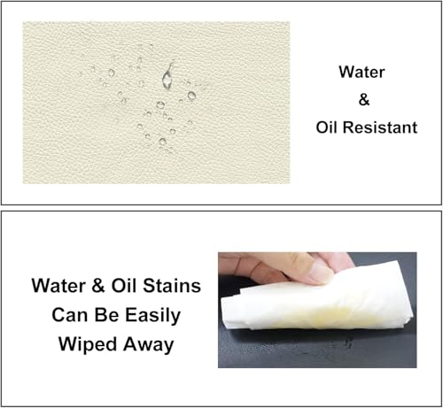 Leather Repair Patches, Self Adhesive Vinyl for Couches Furniture - color: Beige, size: 3.5X79 inch