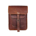 11 inch Small Crossbody Shoulder Genuine Leather iPad/Tablet Vintage Messenger Bag For 10.5 inch iPad Pro for Women & Men - style: Retro