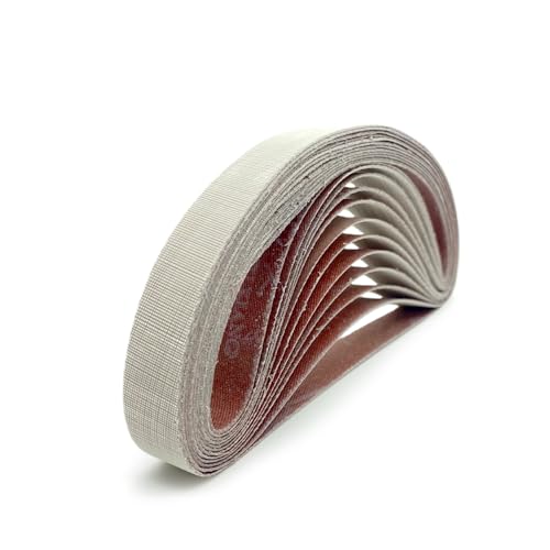 12 Pcs 5000 Grit 1/2" x 12" Replacement Sharpening Belts for Work Sharp Knife & Tool Sharpeners (WSKTS, WSKTS-KT, Mk.1, Mk.2) - size: 1/2x12 inch, style: 5000Grit 12 PCS